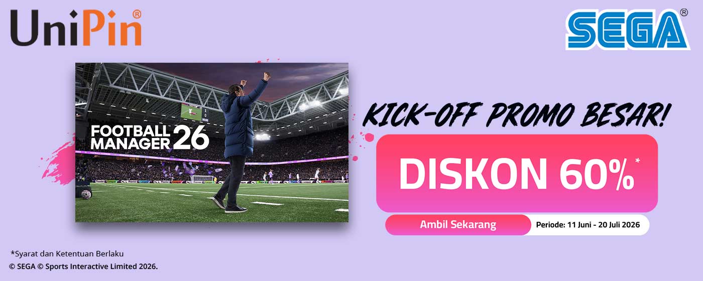 DISKON GILA-GILAAN FOOTBALL MANAGER 26